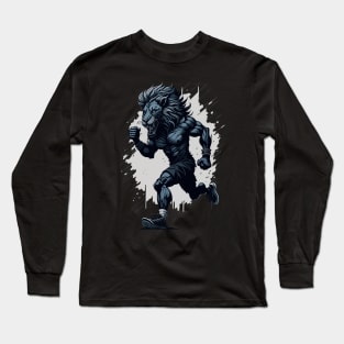 Grunge Lion Cardio Long Sleeve T-Shirt